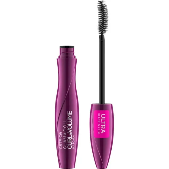 Catrice Tusz do rzęs Glam&Doll Curl & Volume 10 Ultra Black