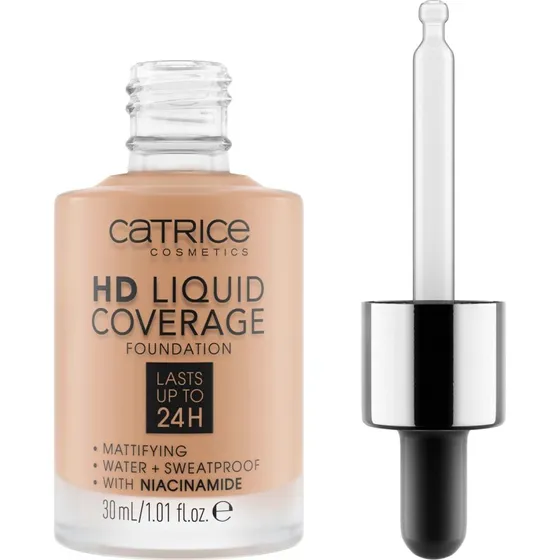Catrice HD Liquid Coverage Foundation 040 Warm Beige