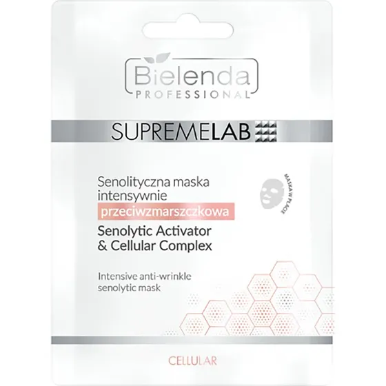 Bielenda Professional SupremeLab Cellular Senolityczna Maska Przeciwzmarszczkowa