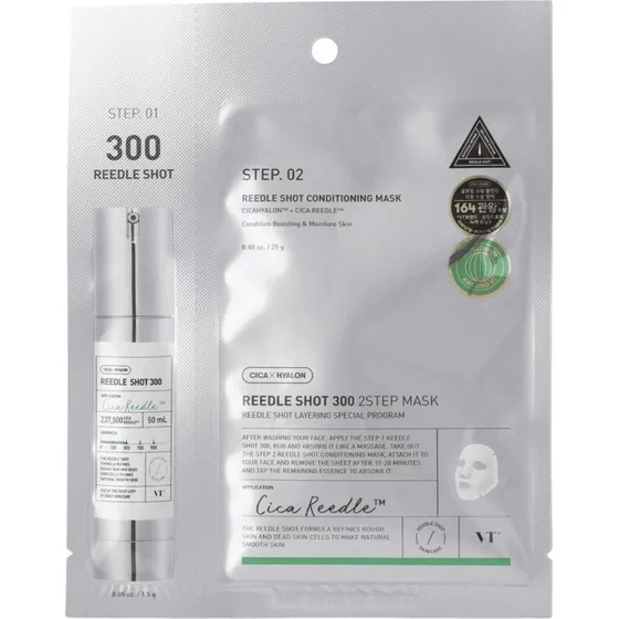 VT Cosmetics Reedle Shot 300 2-Step Mask - dwuetapowa kuracja