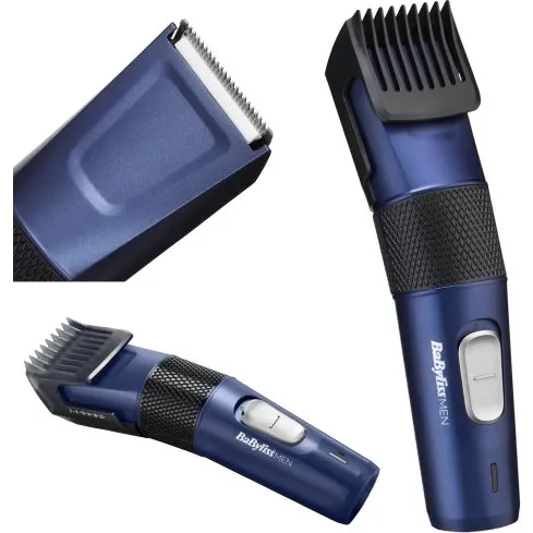 BaByliss 7756PE Maszynka do strzyenia bezprzewodowa, 12 ustawie dugoci, granatowa