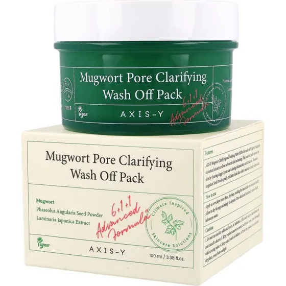 AXIS-Y Mugwort Pore Clarifying Wash Off Pack 100ml