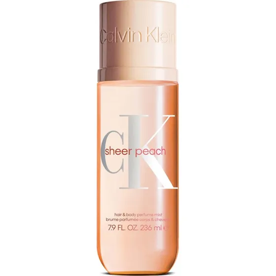 Calvin Klein Sheer Peach Mgiełka do włosów i ciała 236 ml