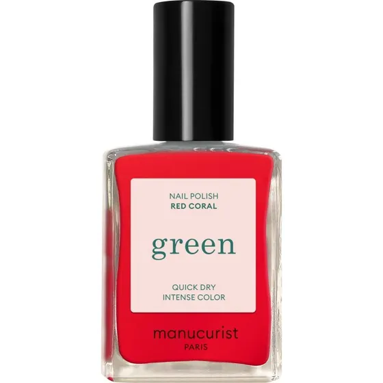 Manucurist Green Nail Polish Red Coral 15ml