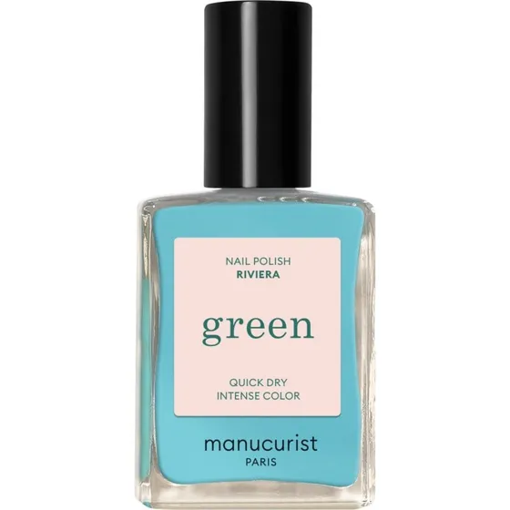 Manucurist Green Riviera - Turkusowy lakier do paznokci