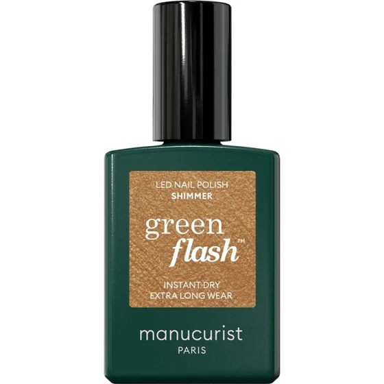 Manucurist Green Flash Shimmer Honey Bronze 15ml