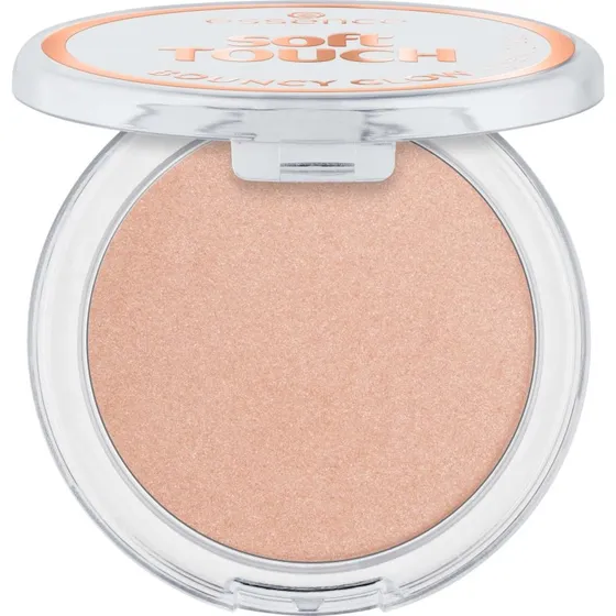 essence Soft Touch Bouncy Glow 20 Glazed Dew - Rozświetlacz 4g