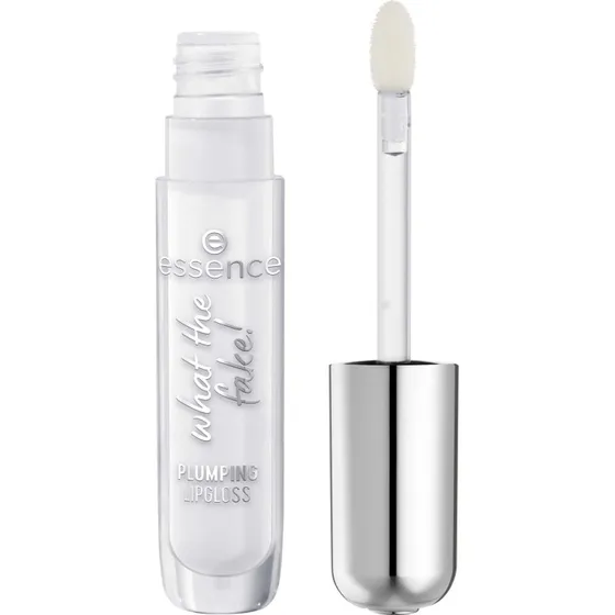 essence What The Fake! Plumping Lipgloss 100 Sheer Genius 4ml