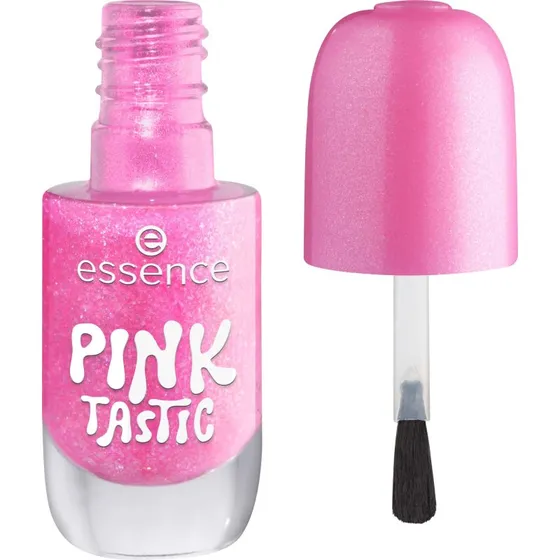 essence Gel Nail Polish 23 Pinktastic - Różowy z Brokatem 8ml