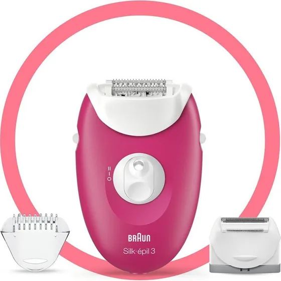 Braun Silk-épil 3-276 (różowo-biały)