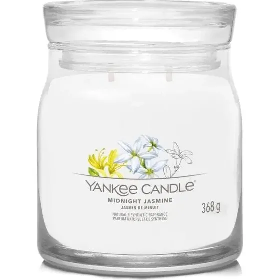 Yankee Candle Świeca Midnight Jasmine Signature Jar Medium 368g