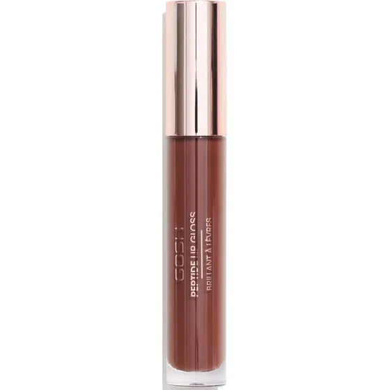 Gosh Peptide Lip Gloss 12 Brownie - Błyszczyk z peptydami