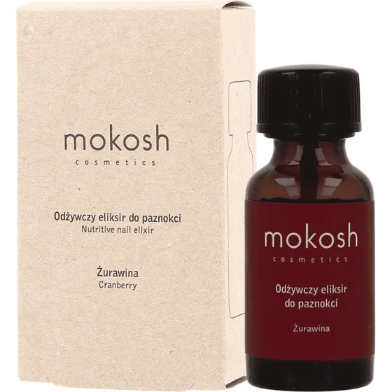 Mokosh Odżywczy Eliksir do Paznokci Żurawina 10 ml