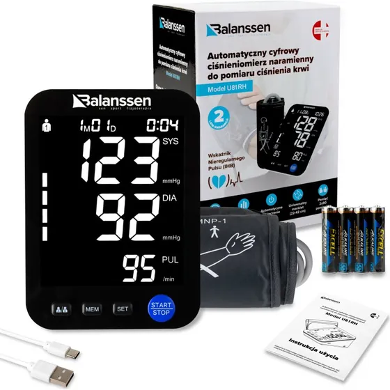 Balanssen U81RH Ciśnieniomierz Naramienny Cyfrowy