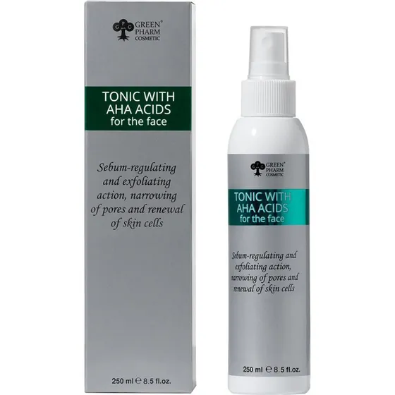 Green Pharm Cosmetic Tonik z kwasami AHA 250ml