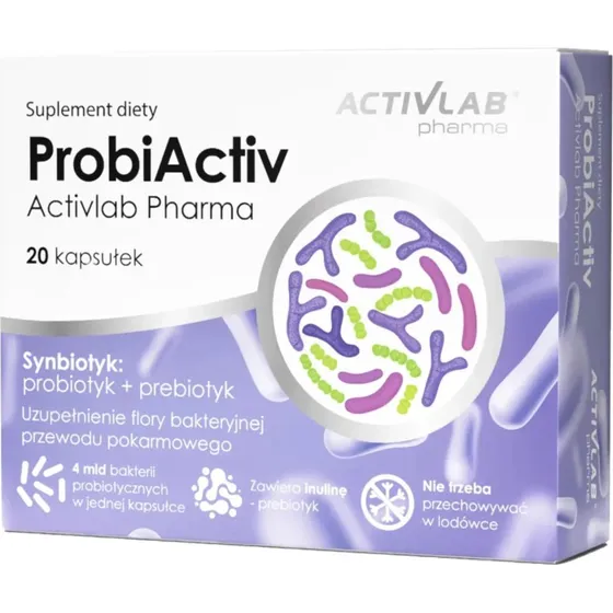 Activlab ProbiActiv 20 kaps. Synbiotyk