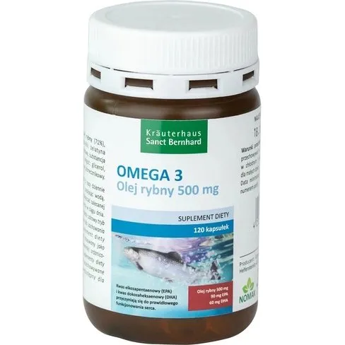 Sanct Bernhard Omega 3 500 mg 120 kapsuek