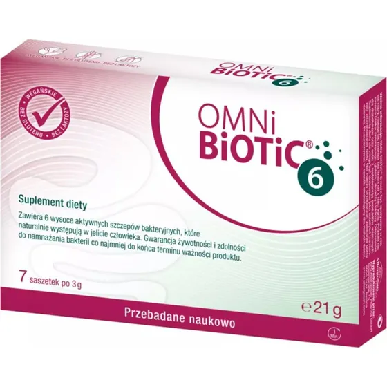 OMNi-BiOTiC 6 7 saszetek 3 mld CFU