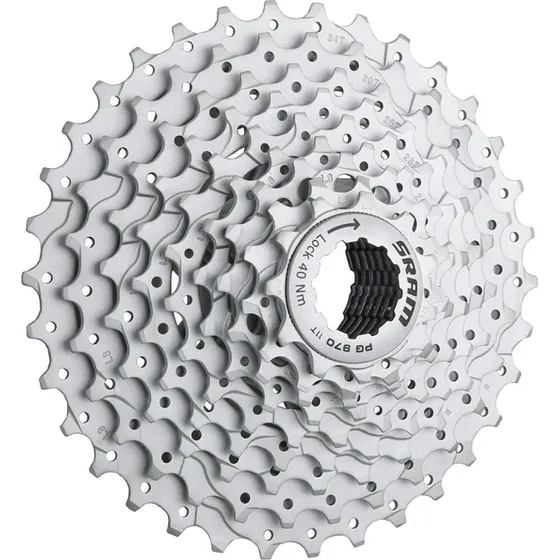 Sram PG-970 9-rzdowa 11-34T PowerGlide II srebrna