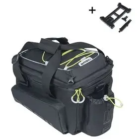 Basil Miles XL Pro MIK 2.0, torba 9–36L, czarno-limonkowa