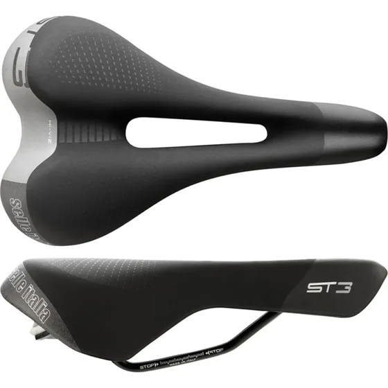 Selle Italia Sportouring ST3 Superflow S, 7X9, Czarny