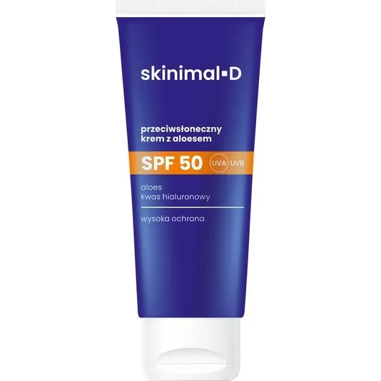 Skinimal D Krem Przeciwsoneczny Aloe SPF50 50ml