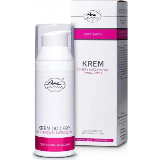 Jadwiga Krem do skry naczyniowej i wraliwej 200ml