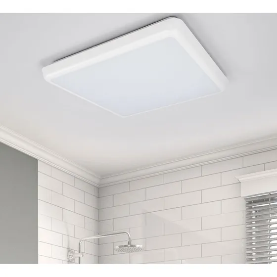 Arcchio Augustin Square 30 Lampa Sufitowa LED White IP54