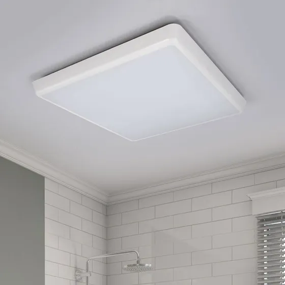 Arcchio Augustin Square 40 Lampa Sufitowa LED Biała IP54