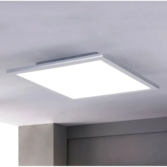 Livel Panel LED CCT 62x62 cm z pilotem - Biały/Srebrny