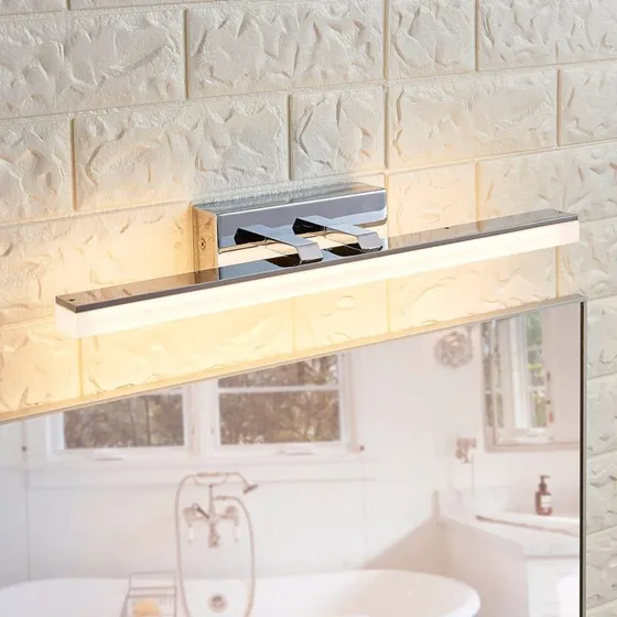 Lucande Julie 46 Lampa Ścienna IP44 Biały/Chrom