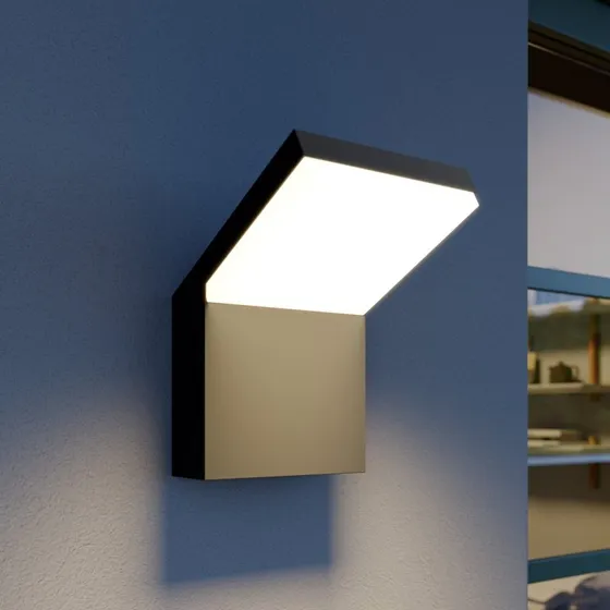 Arcchio Yolena Kinkiet Zewnętrzny LED Dark Grey White 21cm