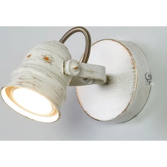 Lindby Leonor Lampa Ścienna White - Vintage Metal
