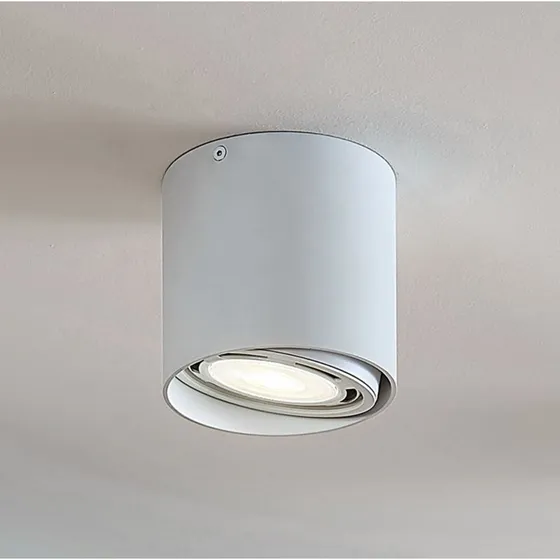 Arcchio Mabel Round Lampa Sufitowa Biała Ø 13 cm