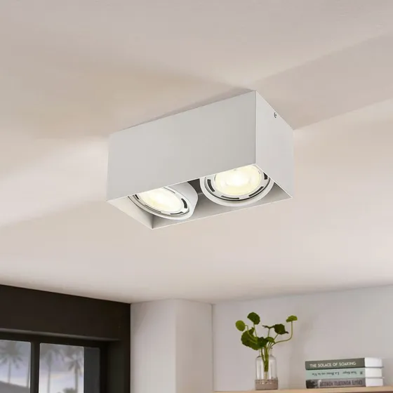 Arcchio Mabel 2 Lampa Sufitowa Square Biała GU10