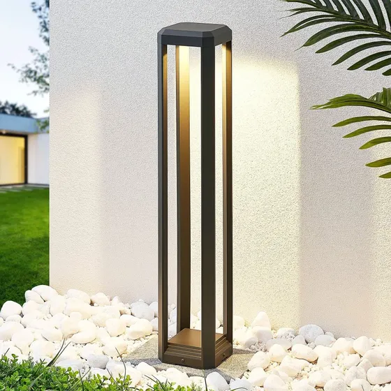 Lucande Fery Lampa Ogrodowa LED 80cm Antracyt IP65