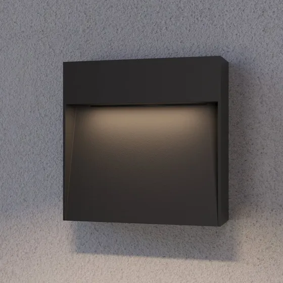 Lucande Noreia Kinkiet Zewnętrzny LED Antracyt IP65 G9
