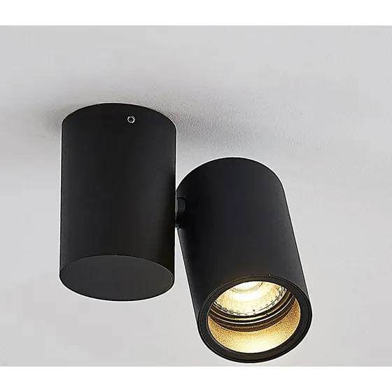 Gesina Arcchio Lampa Sufitowa Black - Nowoczesna, 1-punktowa