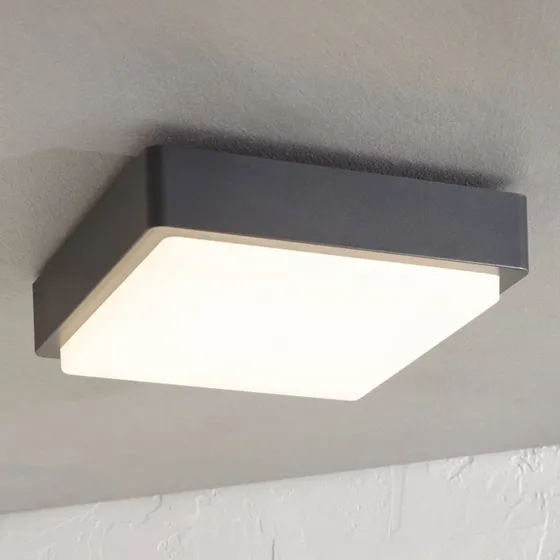 Lindby Nermin LED Lampa Zewnętrzna IP65 22 cm Kątowa