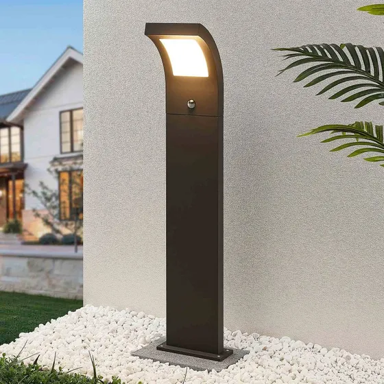 Advik H100 Lampa Ogrodowa LED z Czujnikiem Ruchu, 100 cm, Grafit