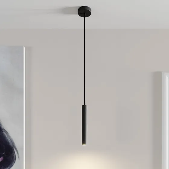 Arcchio Franka Lampa Wisząca LED Black Ø 4 cm