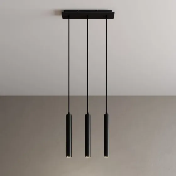 Arcchio Franka 3 Lampa Wisząca LED Black