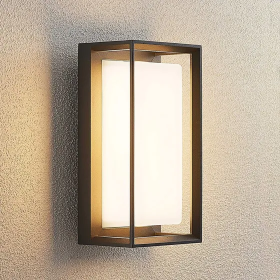 Arcchio Ismera Kinkiet LED Anthracite/Opal IP65