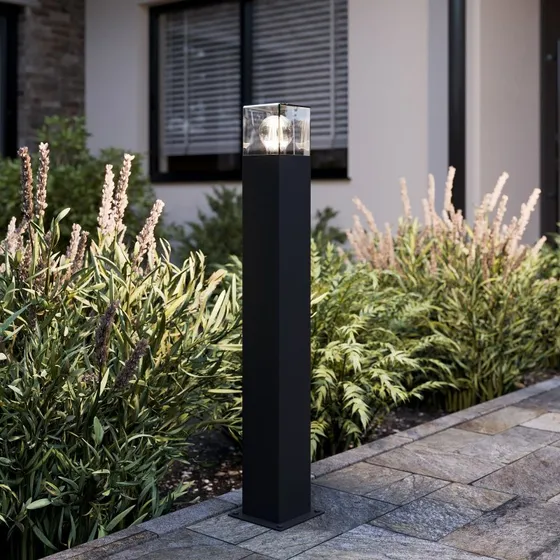 Lucande Keke Lampa Ogrodowa H70 Anthracite - Słupek 70 cm