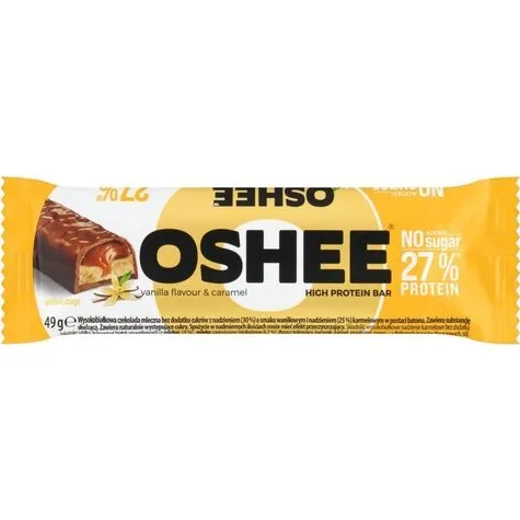 Oshee Baton Proteinowy Wanilia i Karmel 49g