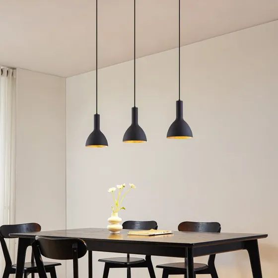 Cosmina Arcchio Lampa Wisząca 3-punktowa Black/Gold