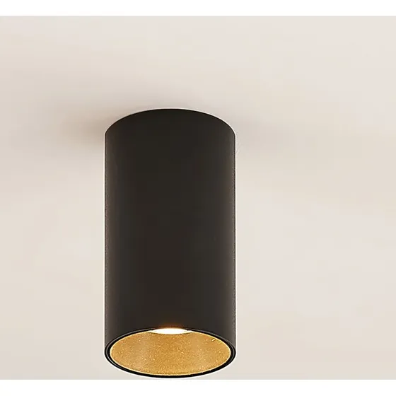 Arcchio Brinja Downlight czarny, aluminium, Ø 6 cm, GU10