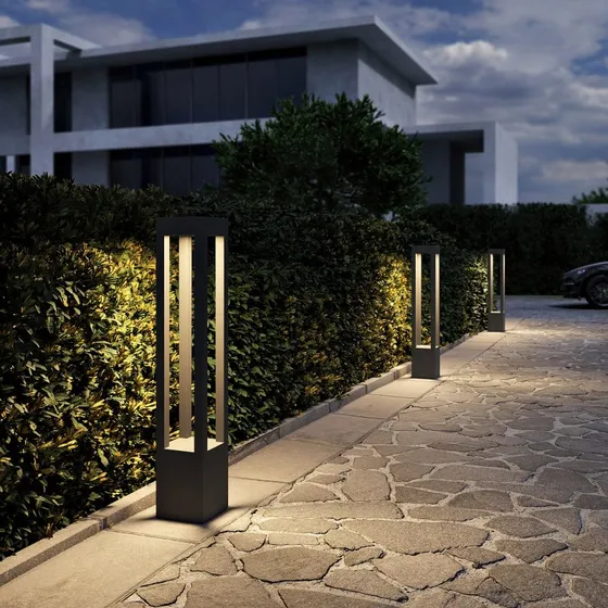 Arcchio Lienna Zewnętrzna Lampa Ogrodowa H90 Dark Grey