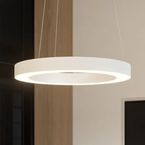 Arcchio Sharelyn Lampa Wisząca LED 80 cm, Biała, Regulowana Barwa