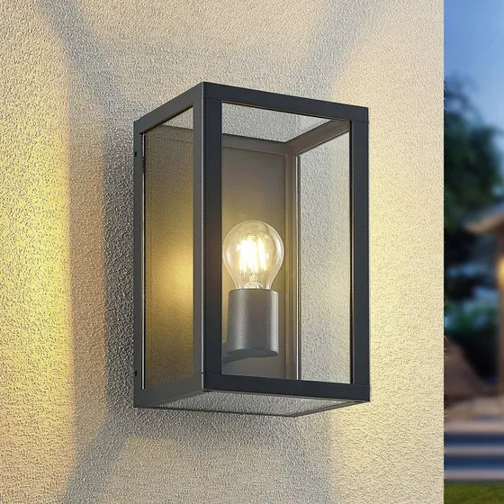 Lindby Giavanna Lampa Ogrodowa H28 Dark Grey - Antracyt